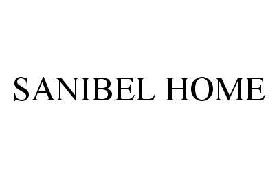Trademark Logo SANIBEL HOME