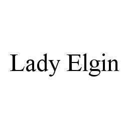 LADY ELGIN