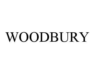 Trademark Logo WOODBURY