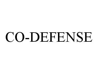 Trademark Logo CO-DEFENSE