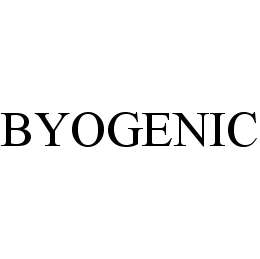 Trademark Logo BYOGENIC