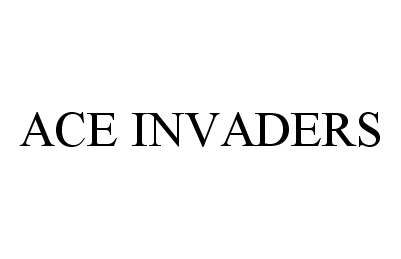 Trademark Logo ACE INVADERS