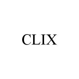 Trademark Logo CLIX