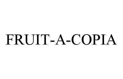Trademark Logo FRUIT-A-COPIA