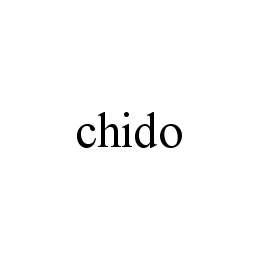 Trademark Logo CHIDO