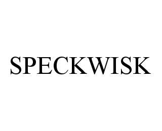 Trademark Logo SPECKWISK