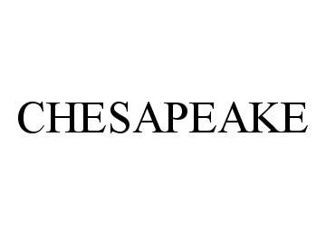 Trademark Logo CHESAPEAKE