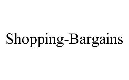 Trademark Logo SHOPPING-BARGAINS
