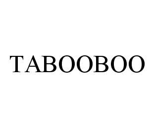 TABOOBOO