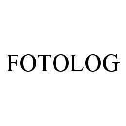 Trademark Logo FOTOLOG