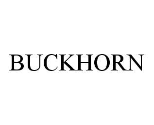 Trademark Logo BUCKHORN