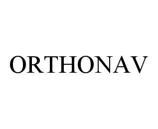 Trademark Logo ORTHONAV