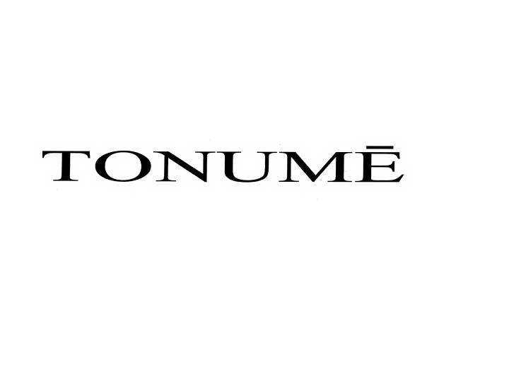 Trademark Logo TONUME