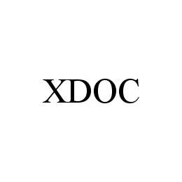 Trademark Logo XDOC
