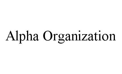  ALPHA ORGANIZATION