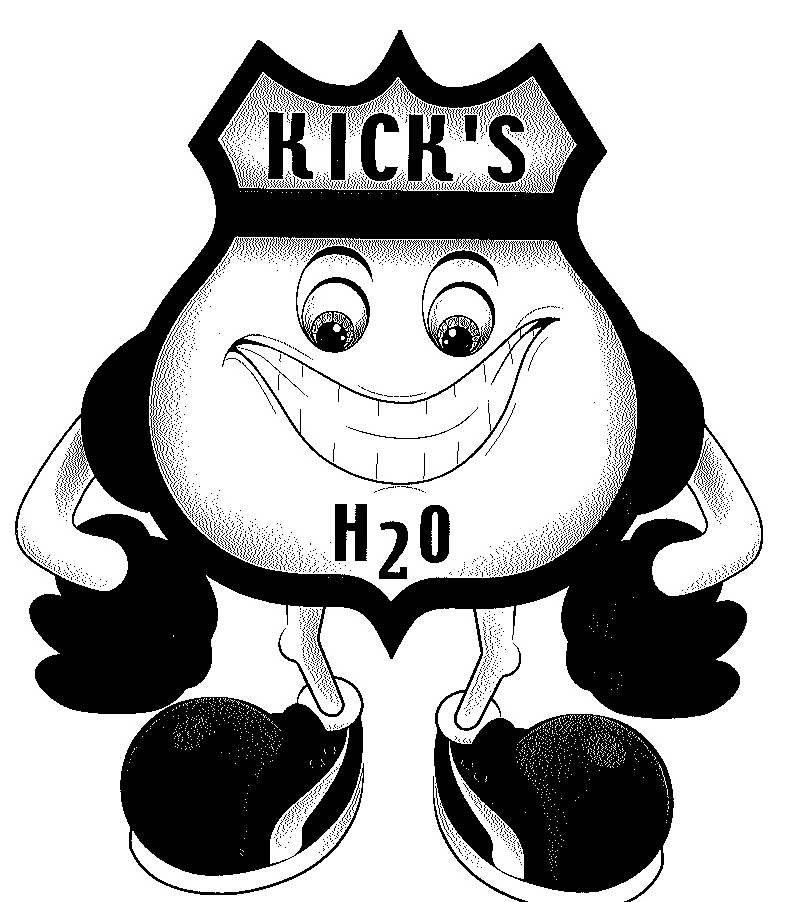 Trademark Logo KICK'S H2O