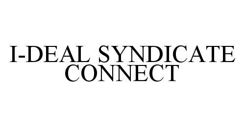  I-DEAL SYNDICATE CONNECT