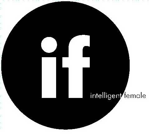 Trademark Logo IF INTELLIGENT FEMALE