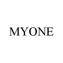 Trademark Logo MYONE