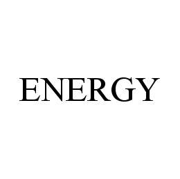 Trademark Logo ENERGY