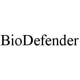 Trademark Logo BIODEFENDER