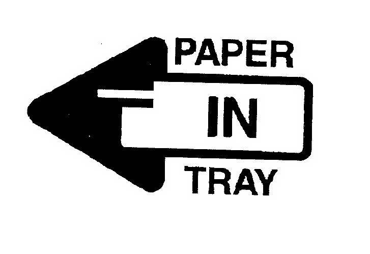  PAPER IN TRAY