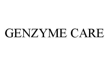  GENZYME CARE