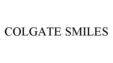  COLGATE SMILES