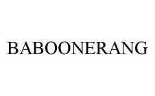 Trademark Logo BABOONERANG