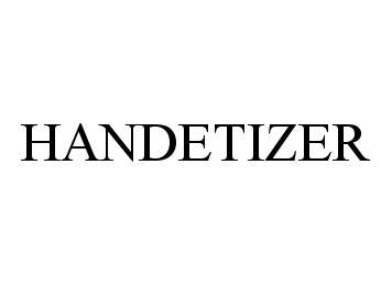 Trademark Logo HANDETIZER