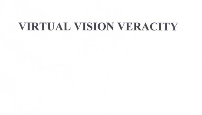 Trademark Logo VIRTUAL VISION VERACITY