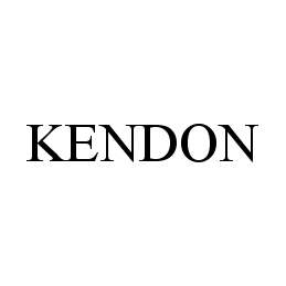 Trademark Logo KENDON