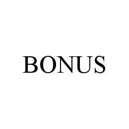 Trademark Logo BONUS
