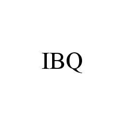 Trademark Logo IBQ