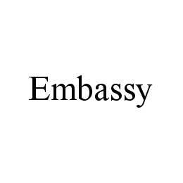 Trademark Logo EMBASSY