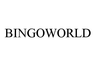 Trademark Logo BINGOWORLD