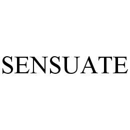 Trademark Logo SENSUATE