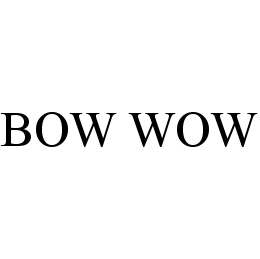 Trademark Logo BOW WOW