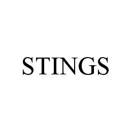 Trademark Logo STINGS