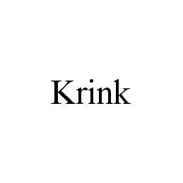 Trademark Logo KRINK