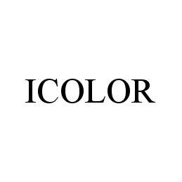 Trademark Logo ICOLOR