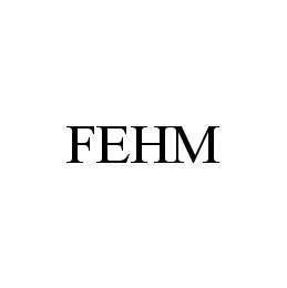 Trademark Logo FEHM