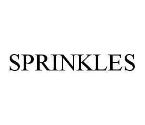 Trademark Logo SPRINKLES