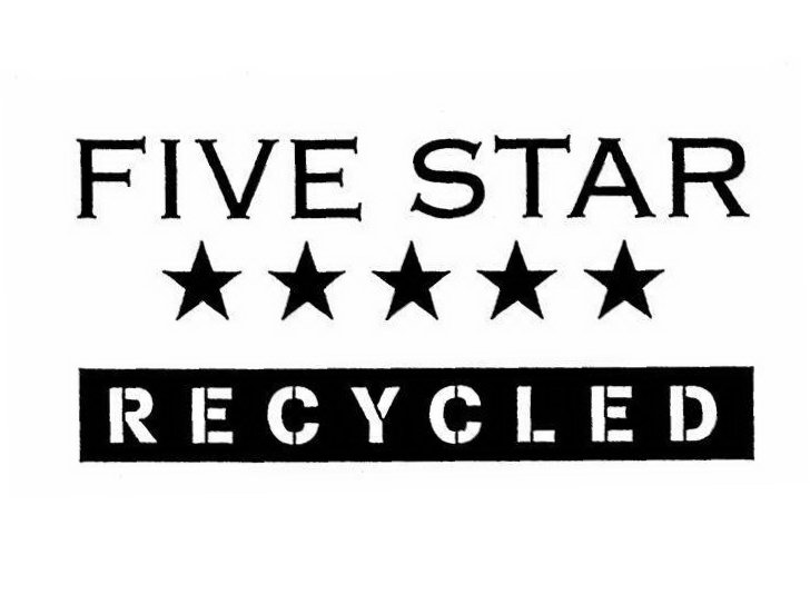 Trademark Logo FIVE STAR RECYCLED