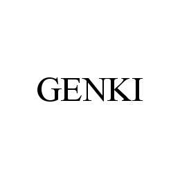 Trademark Logo GENKI