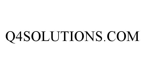  Q4SOLUTIONS.COM