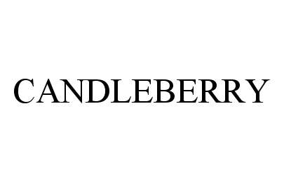 Trademark Logo CANDLEBERRY