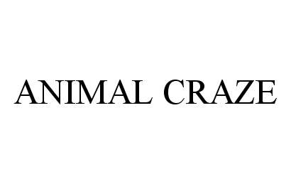  ANIMAL CRAZE