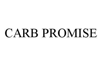Trademark Logo CARB PROMISE