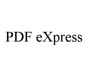  PDF EXPRESS